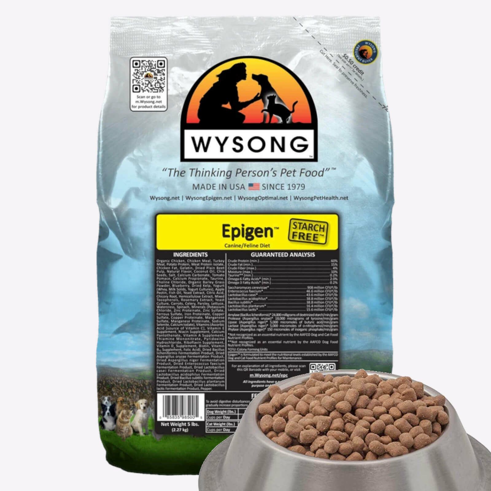 　WYSONG Epigen　ワイソン　エピゲン　9.08kg（2.27kg × 4袋）