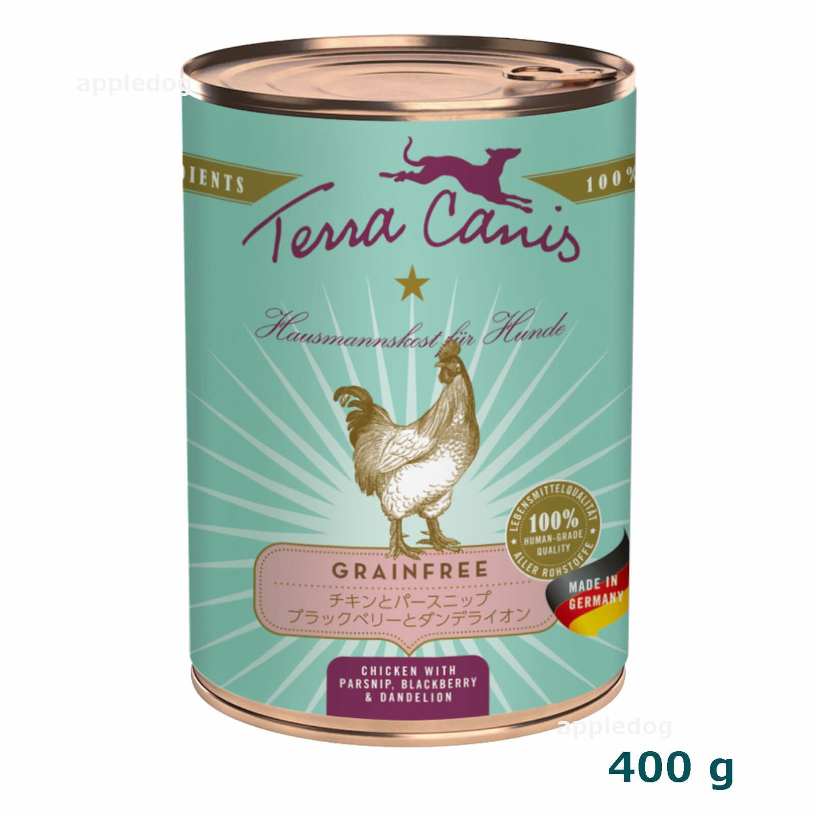 缶詰　テラ カニス グレインフリーチキン　 400g