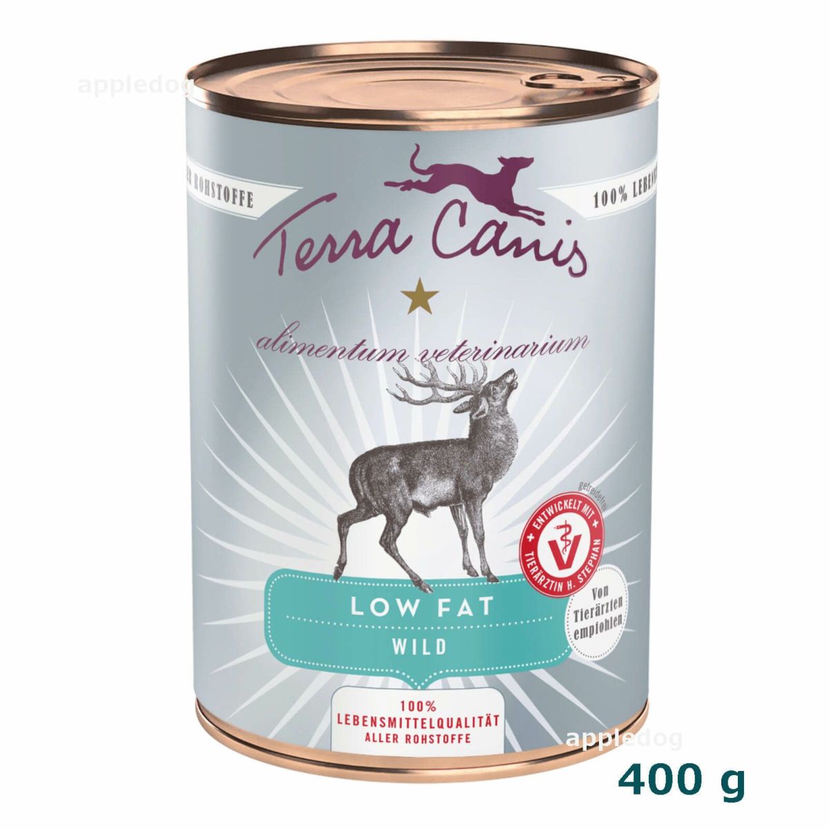 缶詰　テラ カニス アリベット　低脂肪　鹿肉　 400g